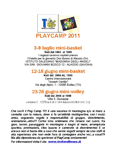 Playcamp 2011